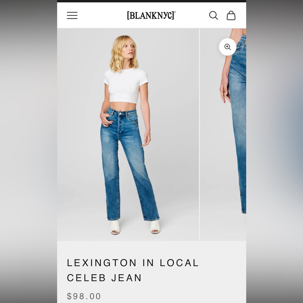 BLANK NYC ‘The Lexington’ Jeans Size 25